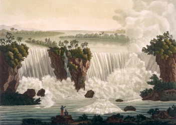 Niagarafälle, 1818, aus 